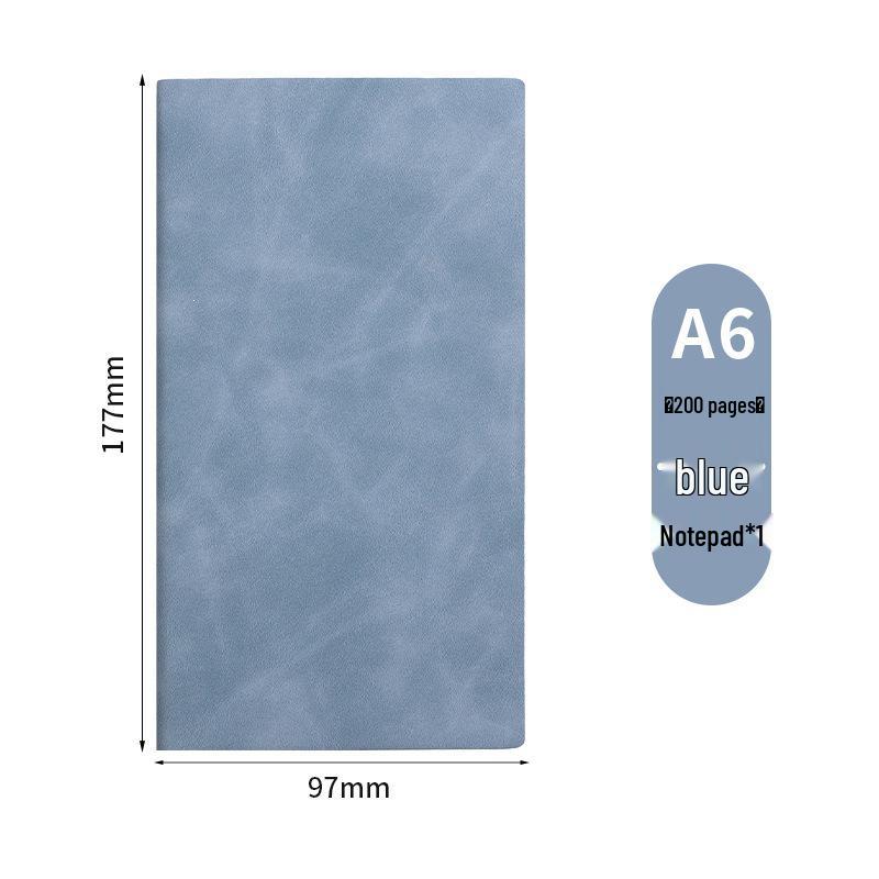 Suede Leather Business Notebook with Soft Cover - A5/A6/B5
