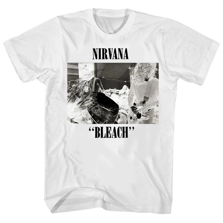 Hot Sale Retro Nirvana Band Rock Kurt Cobain Graphic Print T-Shirt Men Women Summer New Tee Streetwear Harajuku Fashion Loose Casual Oversized Top
