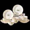 Moderne Glanzende Keramische Servies Set, 10 Delen
