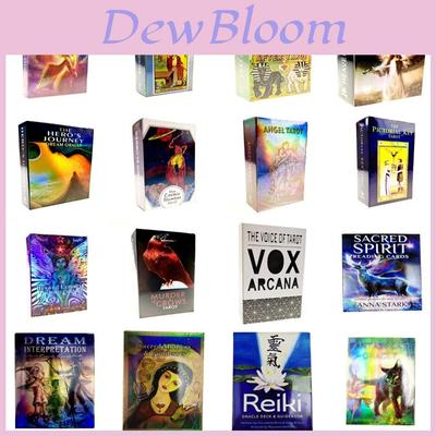 Tarot Card English Board Game Deck With Vivid And Bright Color Patterns