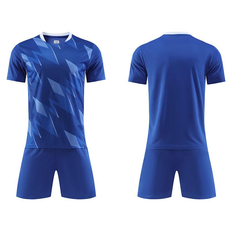 New Football Jersey Set Quick-drying Breathable Short-sleeved Adult Football Jersey Training Jersey Team Jersey Sportswear