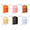 2pcs Plastic Supermarket Display Shelf  Miniature Furniture Accessories
