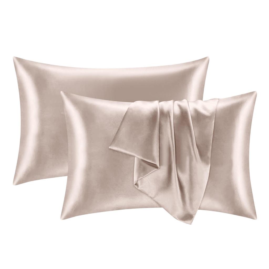 Silk Pillowcase For Hair And Skin With Zipper, Soft, Breathable, Smooth And Cool Pillowcase For Sleeping