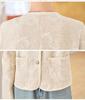 2025 Spring Embroidered Round Neck Cotton Linen Jacket ME5519
