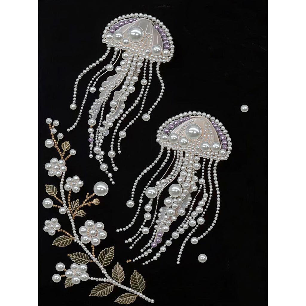 DIY Pearl Gem Art Diamond Painting Kits for Adults Home Decor Diamond Painting Gem Art With Frame 30x40cm