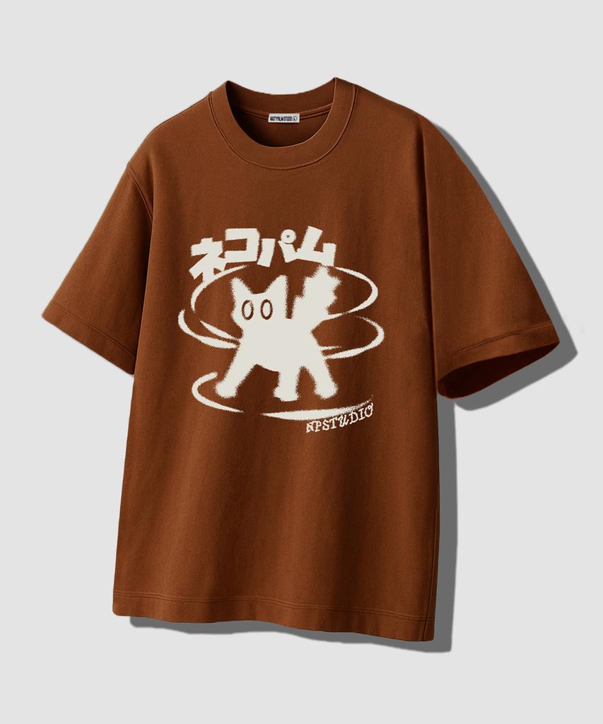 NP STUDIO Neko Palm Logo Oversized T-Shirt 3 Colors
