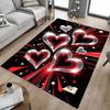 1PC Heart Love Non-Slip Floor Carpet, Suitable for Office, Bedroomand Playrooms. It Can Also Be Used As a Sofa Footrest cover-T39
