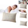 Memory Foam Luxury Pillow With Cool Silk Knit Cover For Adult Sleep Comfort