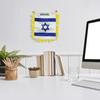 Israel Guldflagga Israel Liten hängande flagga Väggdekoration Heminredning hängande flagga