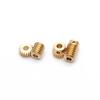 1:20 Turbine Set 0.4M 20T 3mm Brass Worm Reduction Gear 90-Degree Drive DIY Car Model