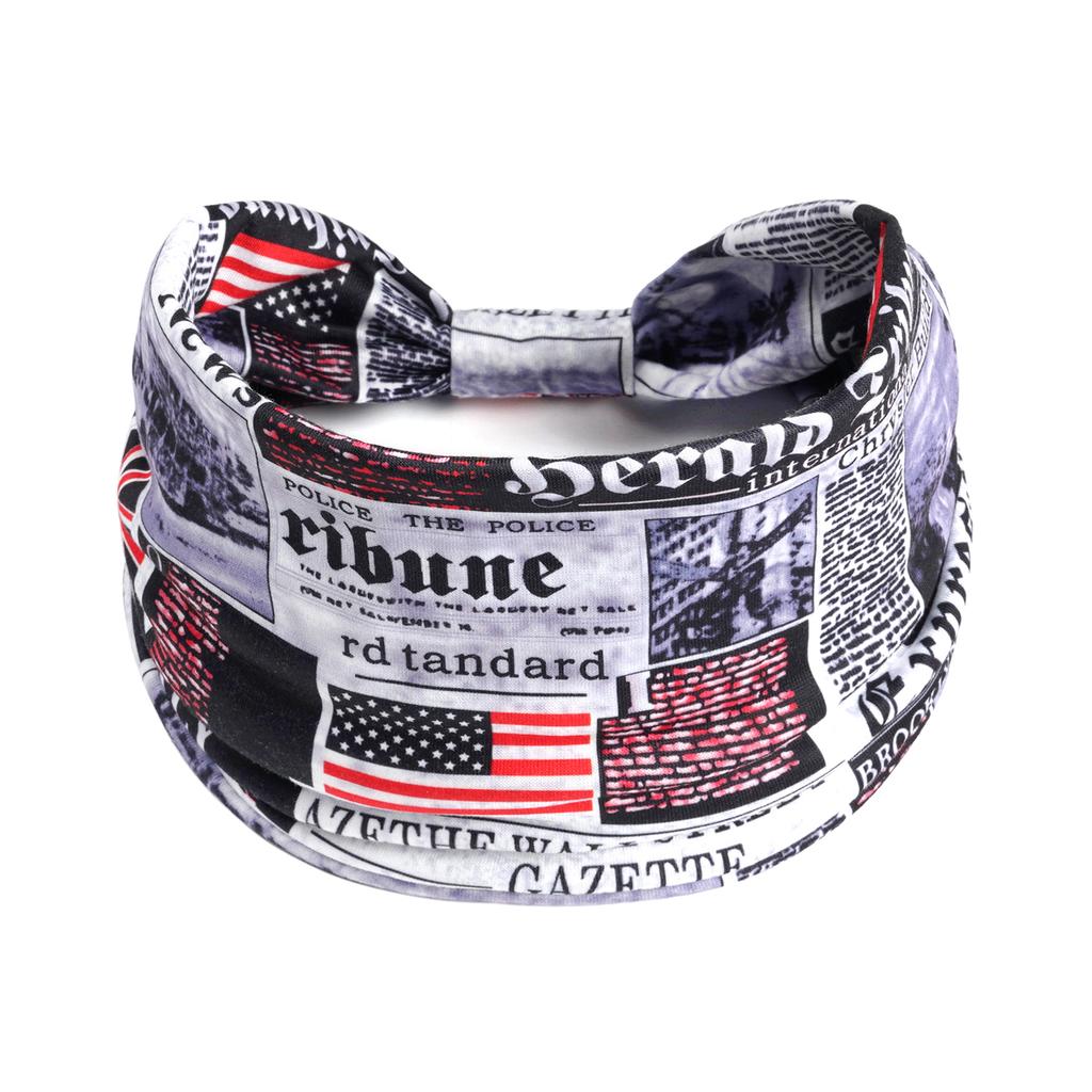 Bohemian Wide Cotton Stretch Headbands Women Headwrap Turban Headwear Bandage Hairbands Bandana Wide Headbands Hair Accessories