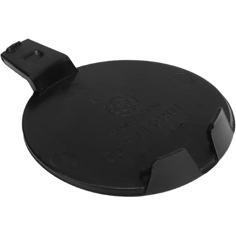 Front Bumper Tow Hook Cover Replacement for 2017-2023 with OE 1084173-00-E, 108417300E, 1460701-00-B, 146070100B