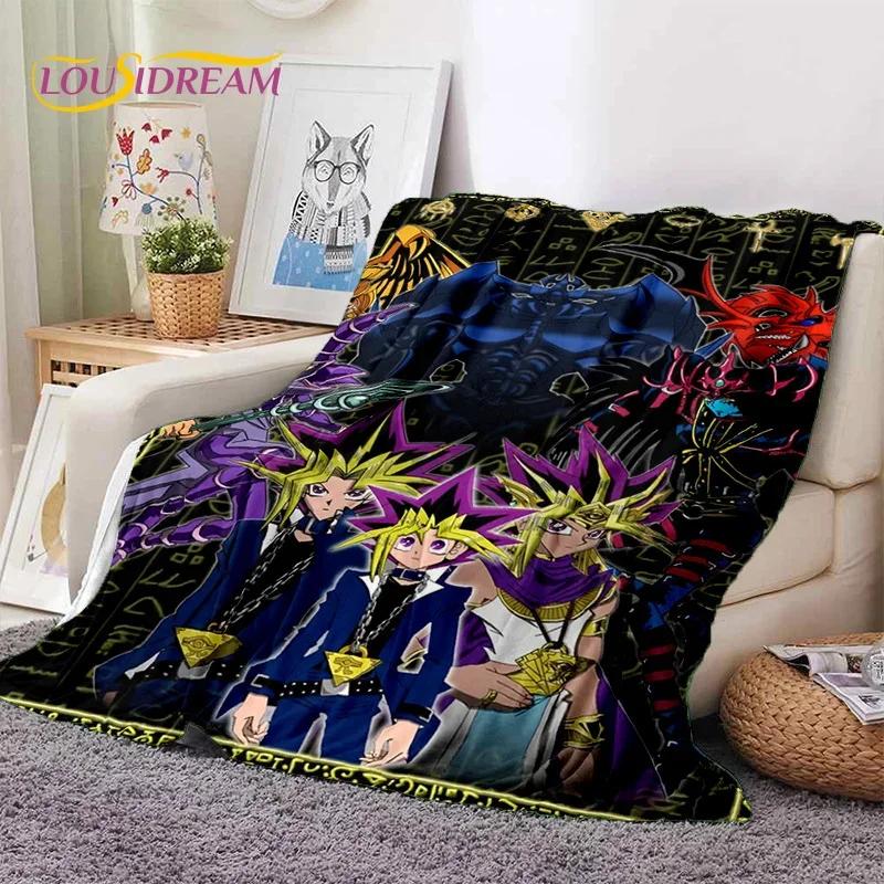 Yu-Gi-Oh Anime MONSTER CARD Cartoon Weiche Decken, Überwurfdecke Bequeme Decke für Picknick Betten Sofa Haus Schlafzimmer Kindergeschenke