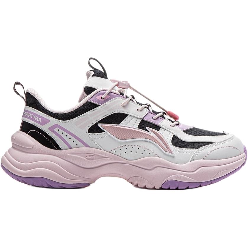 Li Ning Kids Comfortable Fashionable Versatile Non-Slip Shock Absorbing Wear-Resistant Breathable Support Low-Top Casual Shoes YKCU244-6