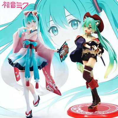 19cm Sexy Girl Hatsune Miku Anime Figure Fashion Subclture Miku Action Figure Christmas Gift PVC Collection Model Doll Toys