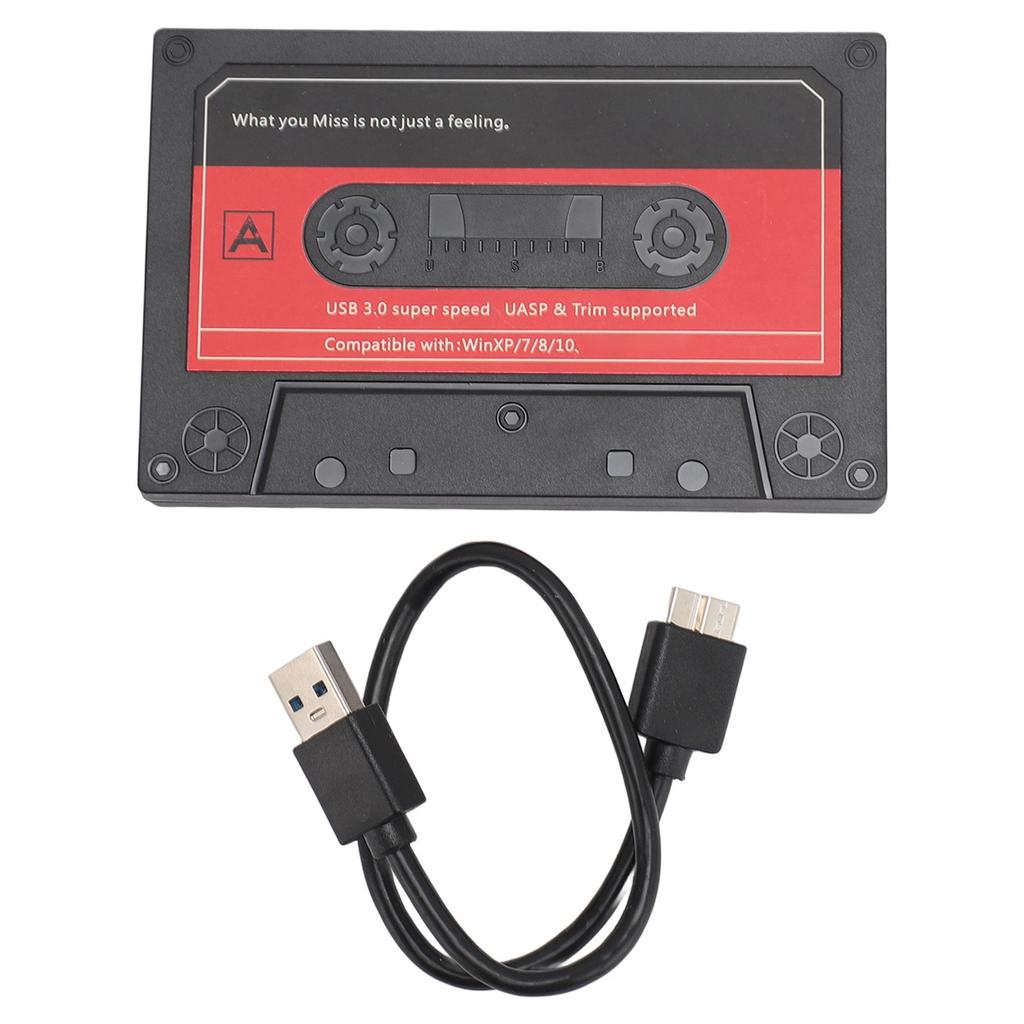 2.5 Inch SSD Enclosure Professional 5Gbps 2.5 Inch to USB 3.0 External Hard Drive Enclosure for 7mm