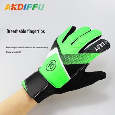 Luvas de Goleiro Infantis de Látex Anticolisão com Proteção para as Mãos