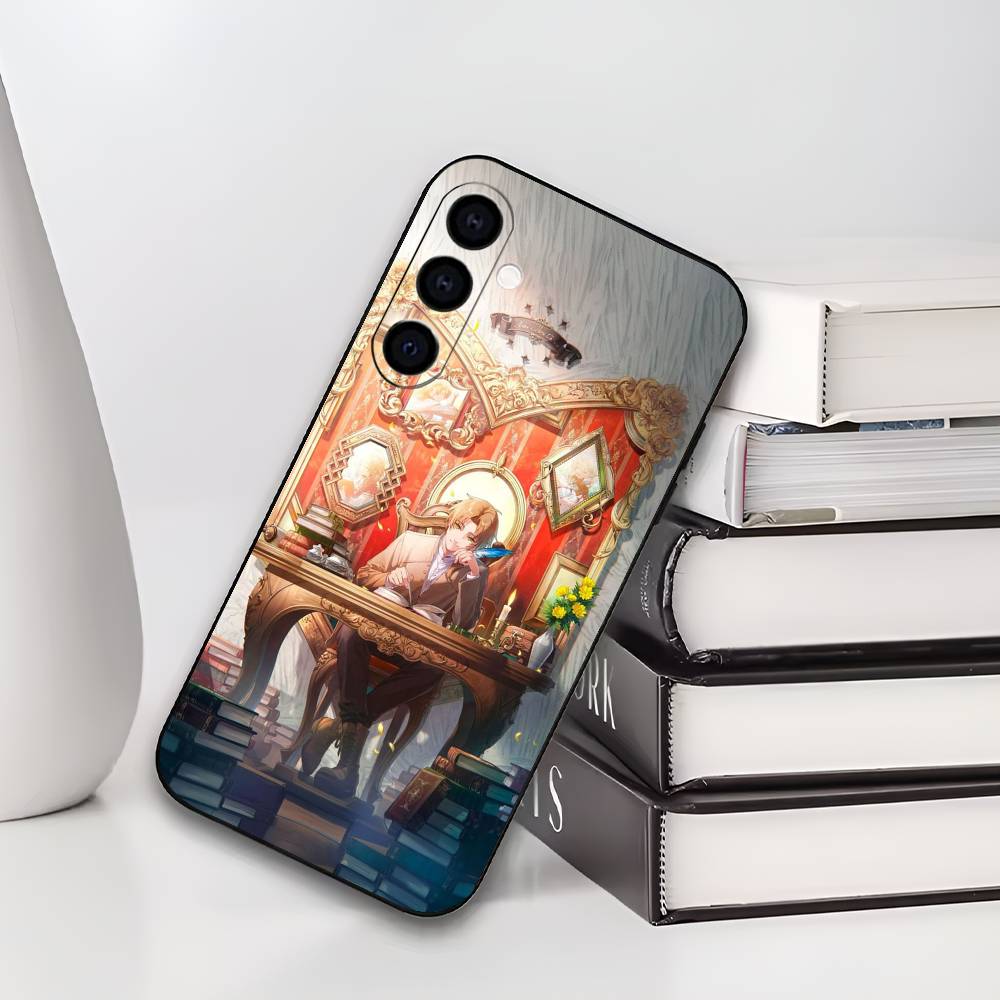 M-Mushoku Tensei Jobless Reincarnation Phone Case For Samsung Galaxy A73,A72,A71,A70,A53,A52,A51,Others Soft Black Cover
