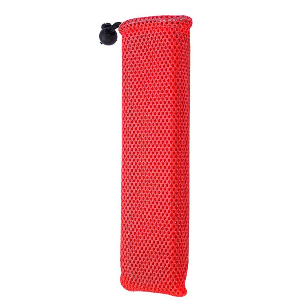 

Multi Purpose Portable Tableware Pouch Mesh Drawstring Bag Storage Bag Tableware Storage Bag красный