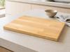 Hiba Kitchen Natural Aomori Hiba Cutting 39 x 24 x 2 Flat Grain x Straight Made in Warp Resistant Board, Handcrafted, cm, Approx. 785g, Grain, Japan,