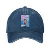 Spanish Lola Indigo Denim Cap Casual Baseball Caps Adjustable Hat Summer Unisex Baseball Hats