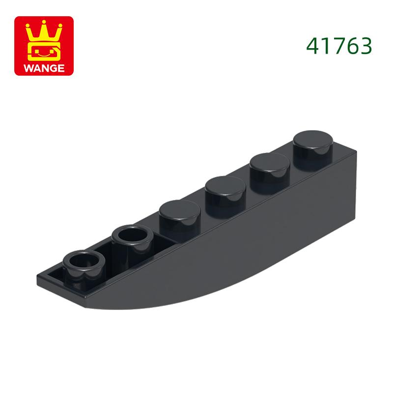 

53Pcs/lot 41763 6x1 Reverse Curved Building Blocks Moc Accessories Compatible with Bricks DIY Toys For Children Gift Box about 53pcs