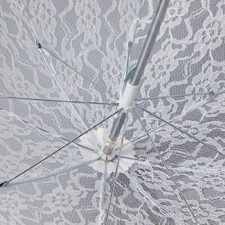 Sonnenschirme Tragbare Regenschirme Prinzessinnen Weiblicher Sonnenschirm Handgefertigter Brautschirm für Braut Hochzeitstag Zubehör