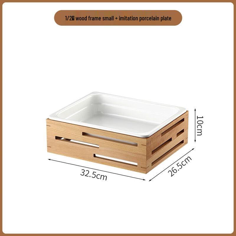 Hotel Restaurant Buffet Serving Tray & Stand
