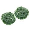 Topiary Ball Plastic Verdant Greenery Ball Tear Resistant Faux Plant Ball for Garden Yard Wedding Decoration