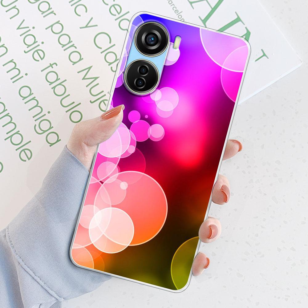 For ZTE Axon 40 Lite Case Back Cover For ZTE Axon 50 Lite Clear Soft Silicone Protect Phone Case Funda or ZTE Nubia Neo 5G Coque