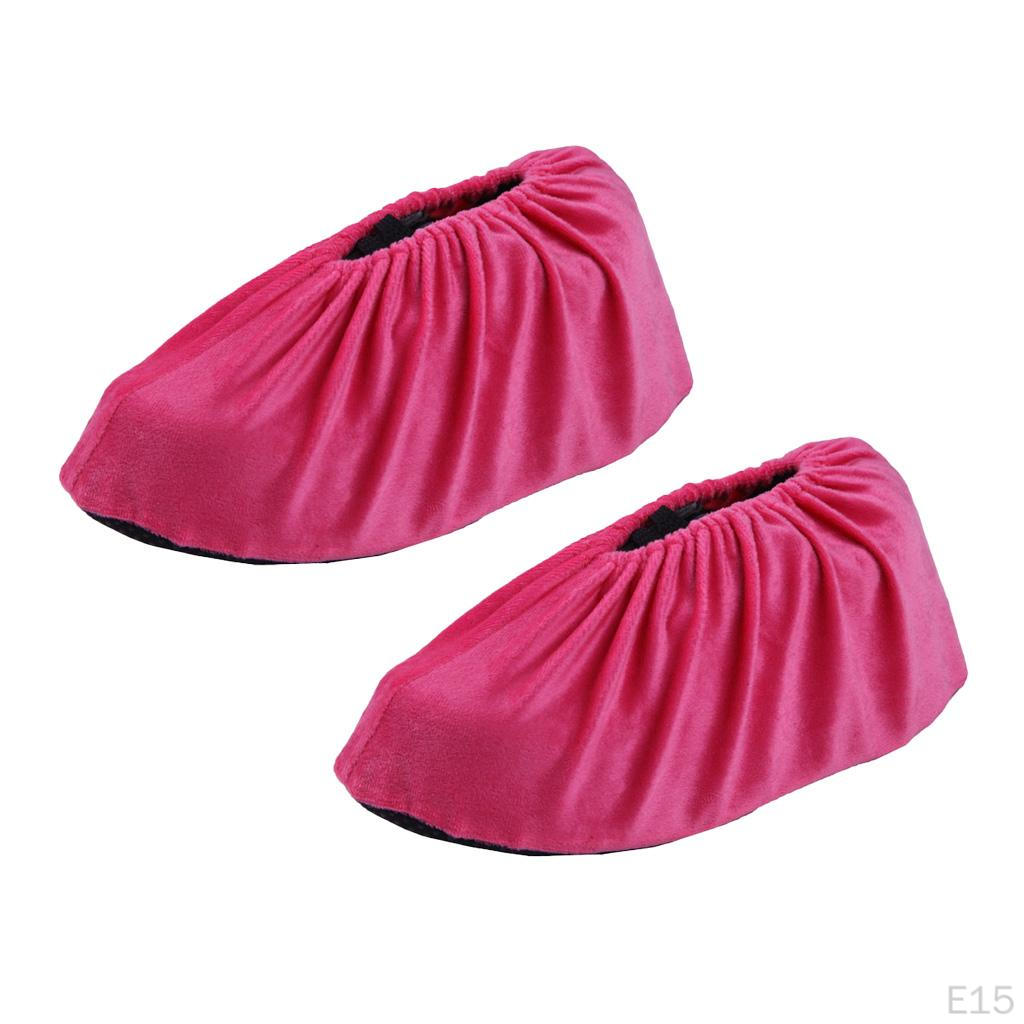 Cover Washable Reusable Cloth Boot Overshoes - Pink XL