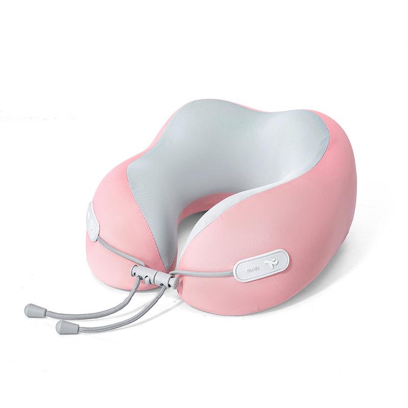 Portable Breathable U-Shaped Neck Pillow for Travel and Office