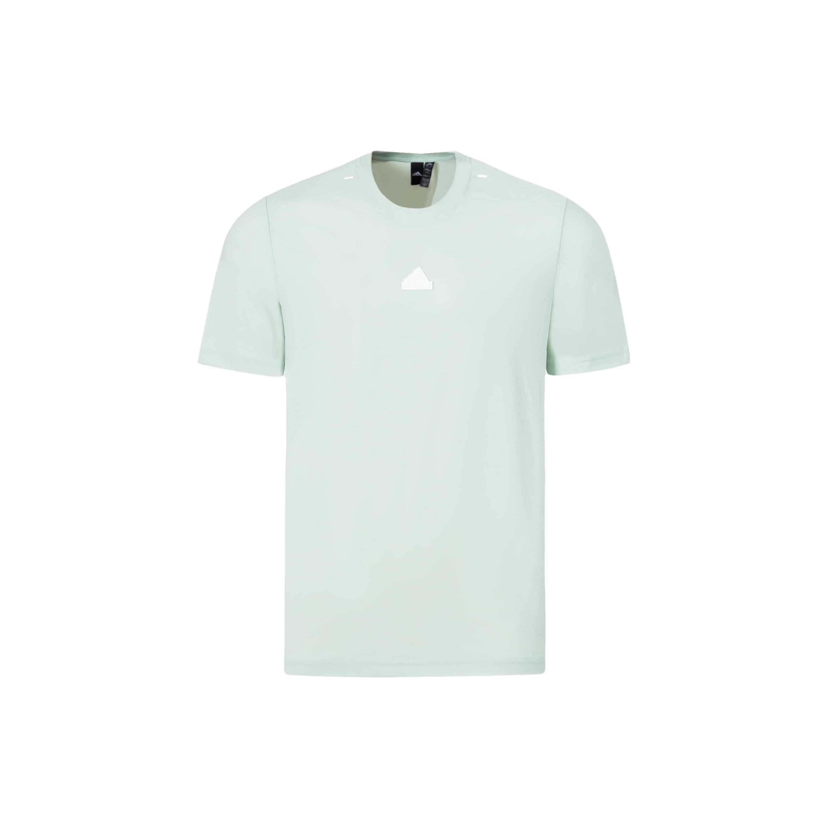 

New Adidas T Shirt Men s Linen Green IT4340 S