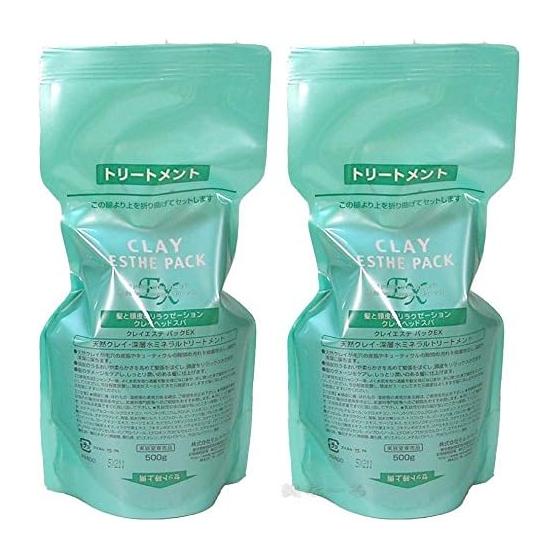 Moltobene Clay Esthe Pack EX 500 г x 2 сменных блока