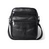 2024 Genuine Leather Men's Crossbody Bag, Simple Single Shoulder Design, Top Layer Cowhide.