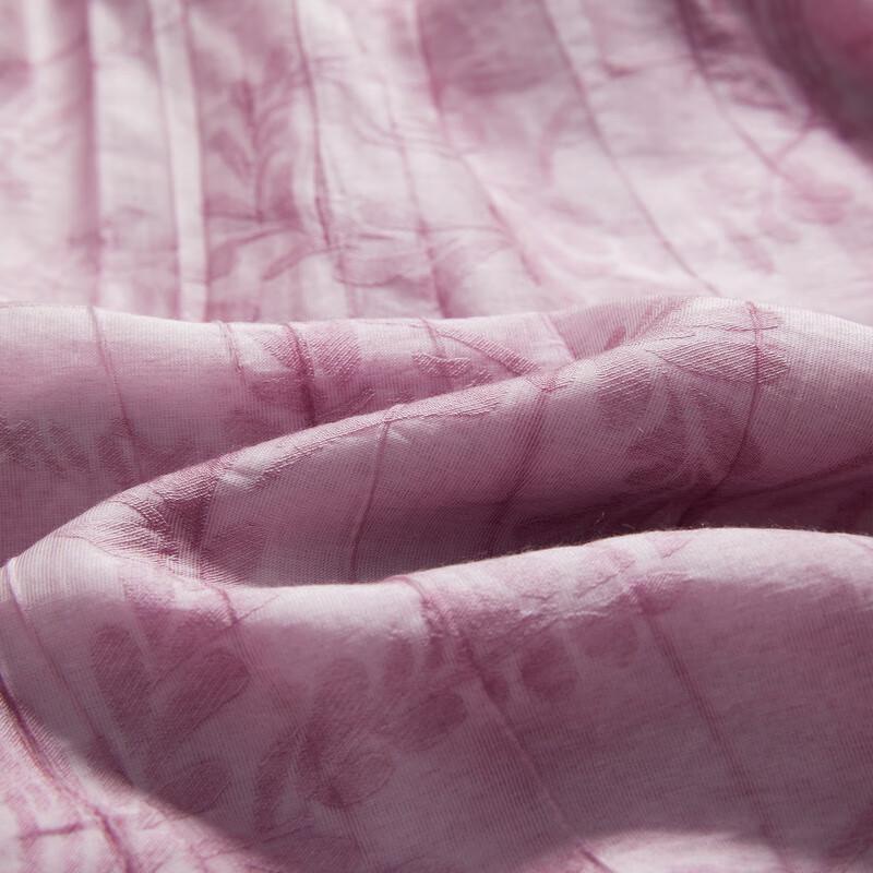 Xiyu French Romantic Pleated A-Line Maxi Dress