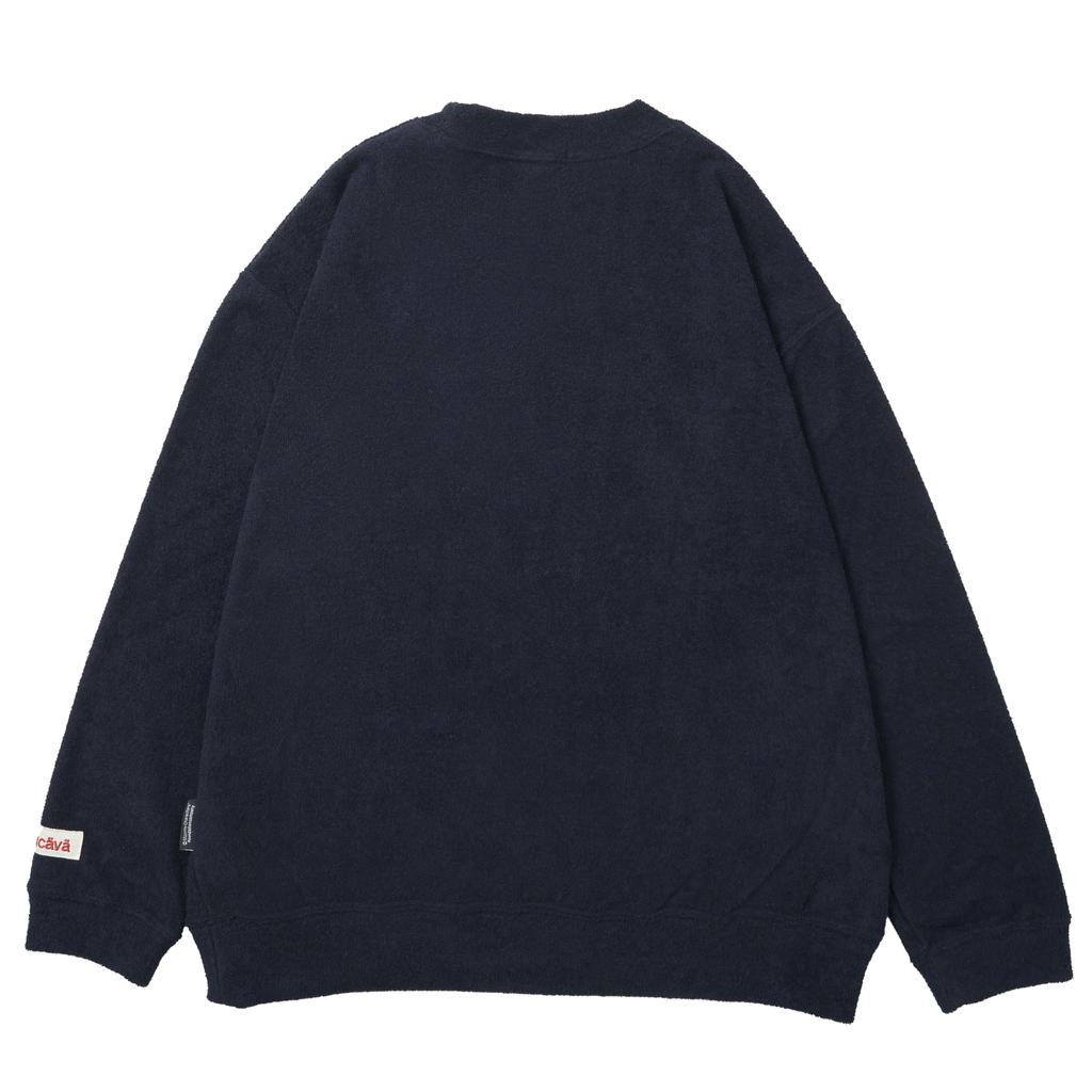 Relaxing Wear Crew Neck Sweatshirt Summer Pajamas for Men and Women Pile Jersey Material with IFMC Processing [mucävä] [Moomin Collaboration]