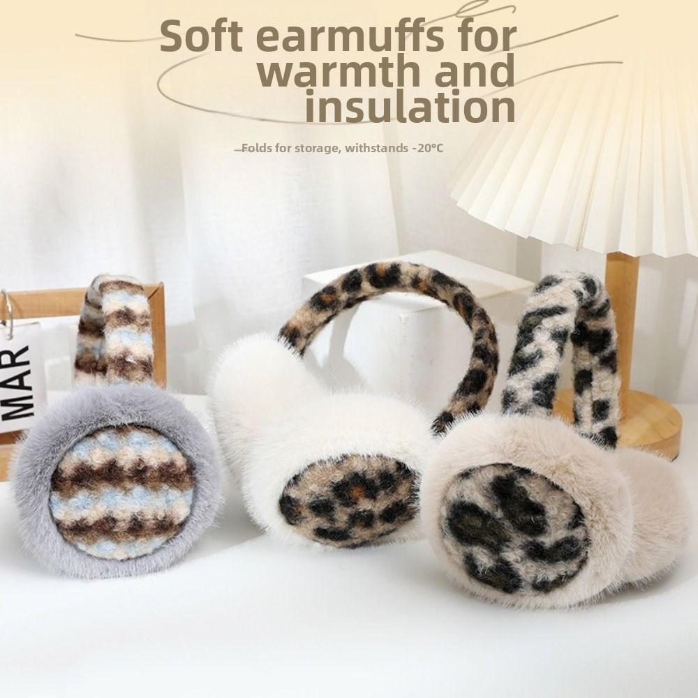 Windproof Warm Earflaps Thicken Cold-proof Ear Mask Lightweight Cute Ear Cover Holiday Gifts