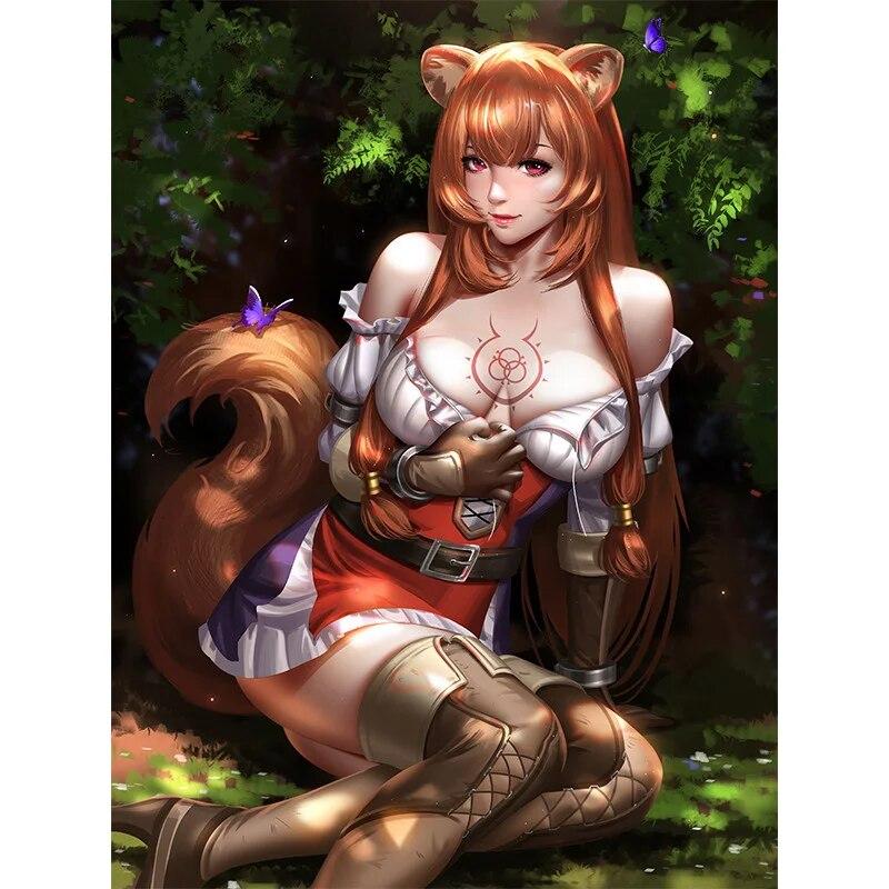 Tisk hry street fighter chunli nahá sexy dívka umělecké plakáty nástěnné umění plátno malba pro obývací pokoj domácí dekorace obrázek