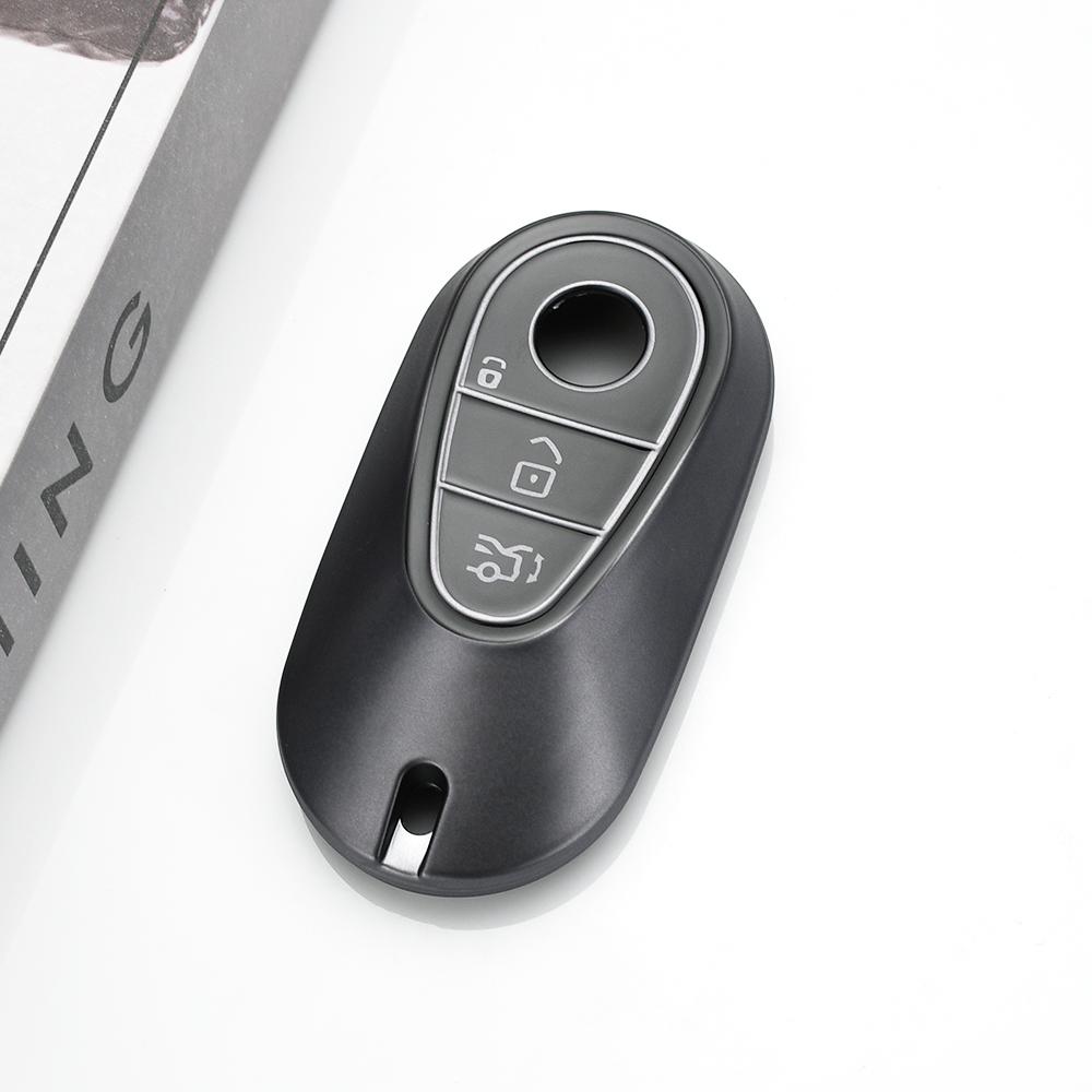 Auto Shell Fob TPU Car Key Case Cover Protector For Mercedes Benz 2022 C S Class W206 W223 S350 C260 C300 S400 S450 S500