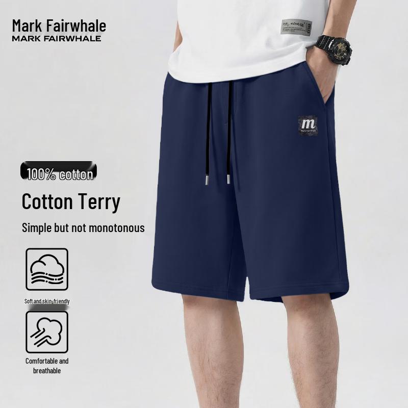 MARK FAIRWHALE Men s Pure Cotton Casual Shorts 2XL