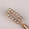 Exquisite Metal Buckle Bag Purse Hat Decor With Tassel Hardware Diy Leather Craft Accessories Bag Pendant