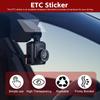Iplusmile Car Windshield Sticker Drive Recorder Electrostatic Sheet Pack of