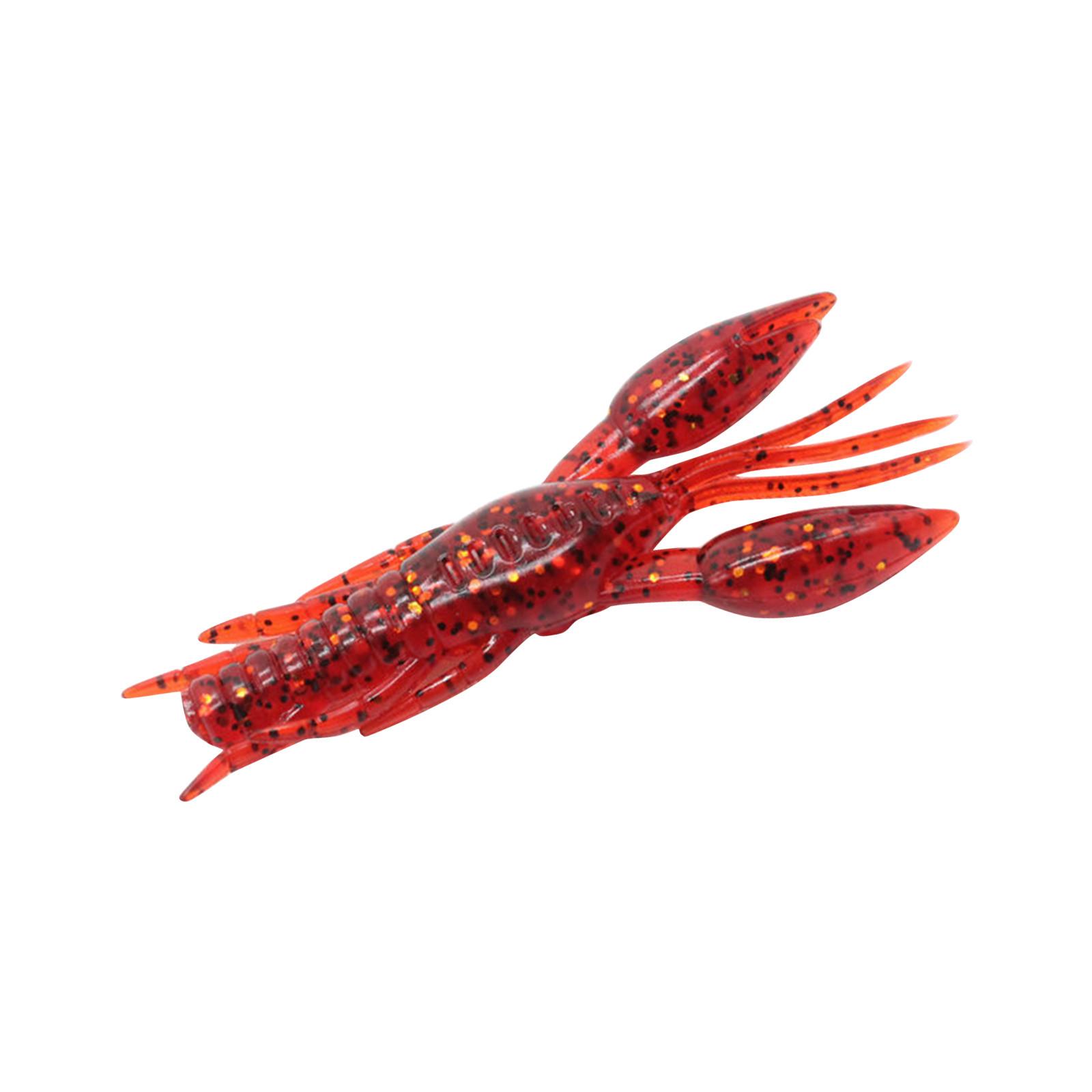 

Плаваючий М який Молоток Імітація Креветки 7,5 см М який Черв як у Формі Риби Морська Вода,риболовля М який Пластик Окунь, Ракоподібні М який Пластиковий Черв як Риболовля One Size червоний