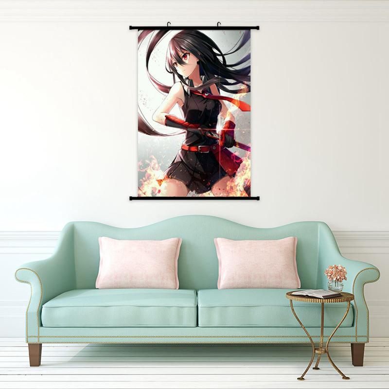 Buy Japanese Anime Akame Ga Kill Canvas Scroll Painting Wall