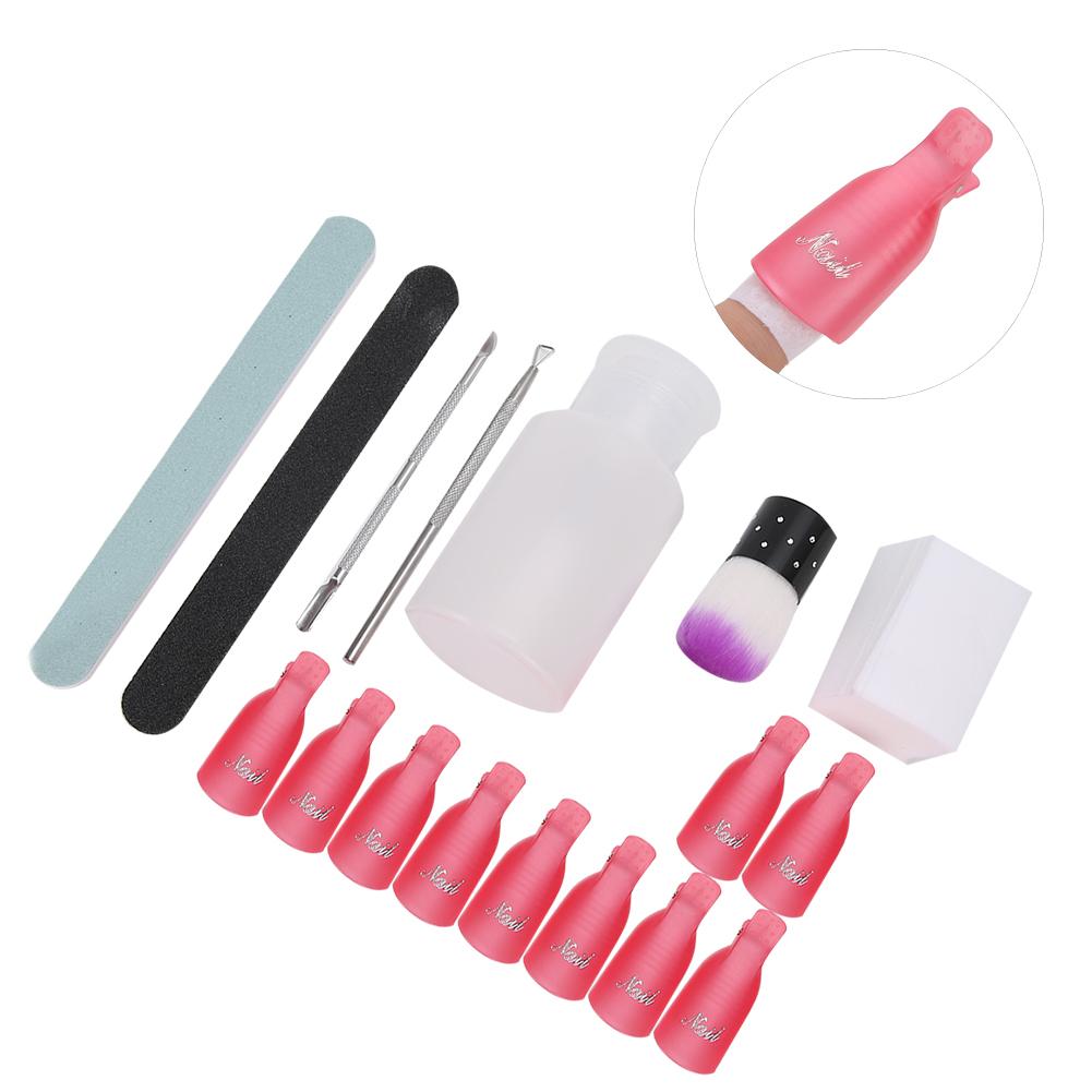 Nail File Professional Nail Art Dust Brush Manicure Grinding Nail Polish Removal Tool