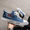 Fashion Men's Trending Low Top Canvas Skateboarding Breathable Shoes Stduents Boys Male Popular Casual Soft Sole Running Sneakers For Teens