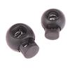 50Pcs Rope Cord Locks Clip Ends Round Ball Shape Luggage Lanyard Stopper Sliding Plastic Sewing Garden Home Cord Locks