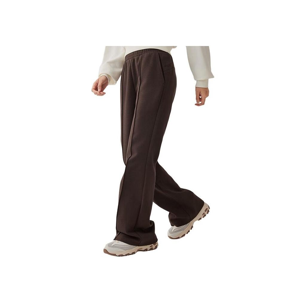 Skechers Sports Alliance Series Comfortable Fashionable Versatile Solid Color Casual Pants Women Bottoms L325W047-05U5
