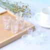 12Pcs/Set Mini Ice Cream Sundae Cup Container Diy Clay Modeling Plastic Cup Toys